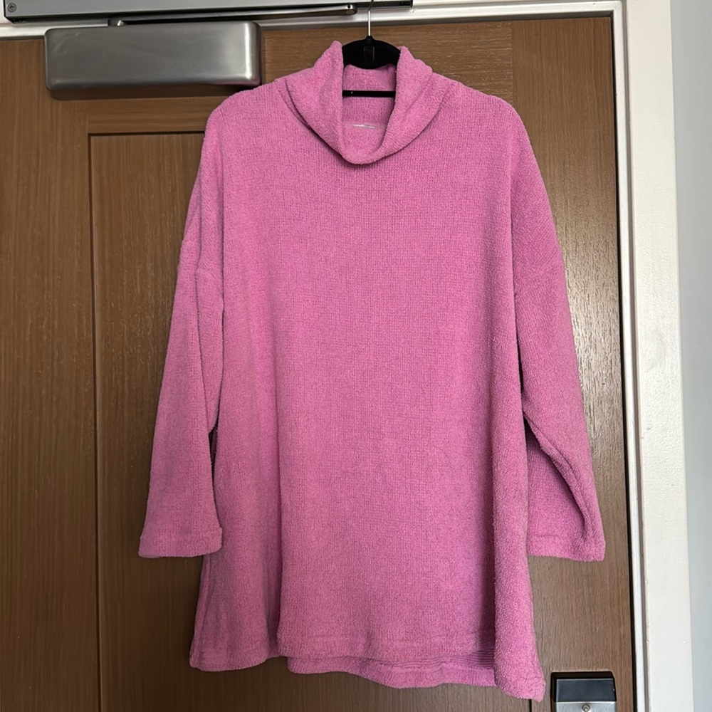 Free people pink tunic